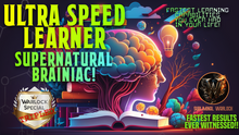 Load image into Gallery viewer, Become A Ultra Speed Learner - Supernatural Brainiac!