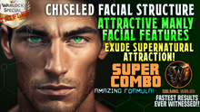 Load image into Gallery viewer, Get A Chiseled Facial Structure (Attractive Manly Facial Features) + Exude Supernatural Attraction!