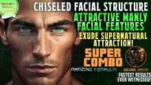 Load image into Gallery viewer, Get A Chiseled Facial Structure (Attractive Manly Facial Features) + Exude Supernatural Attraction!