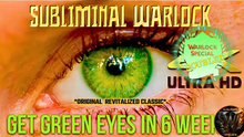 Load image into Gallery viewer, GET GREEN EYES FAST (Original Classic Revitalized) 589.7 Hz - Eye Color Shift Subliminal - Visual Aura Activation (POWERFUL)