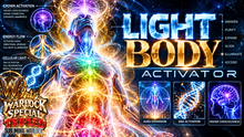 Load image into Gallery viewer, LIGHT BODY ACTIVATOR - Energetic Body Awakening + Higher Consciousness + Aura Expansion + Spiritual Ascension