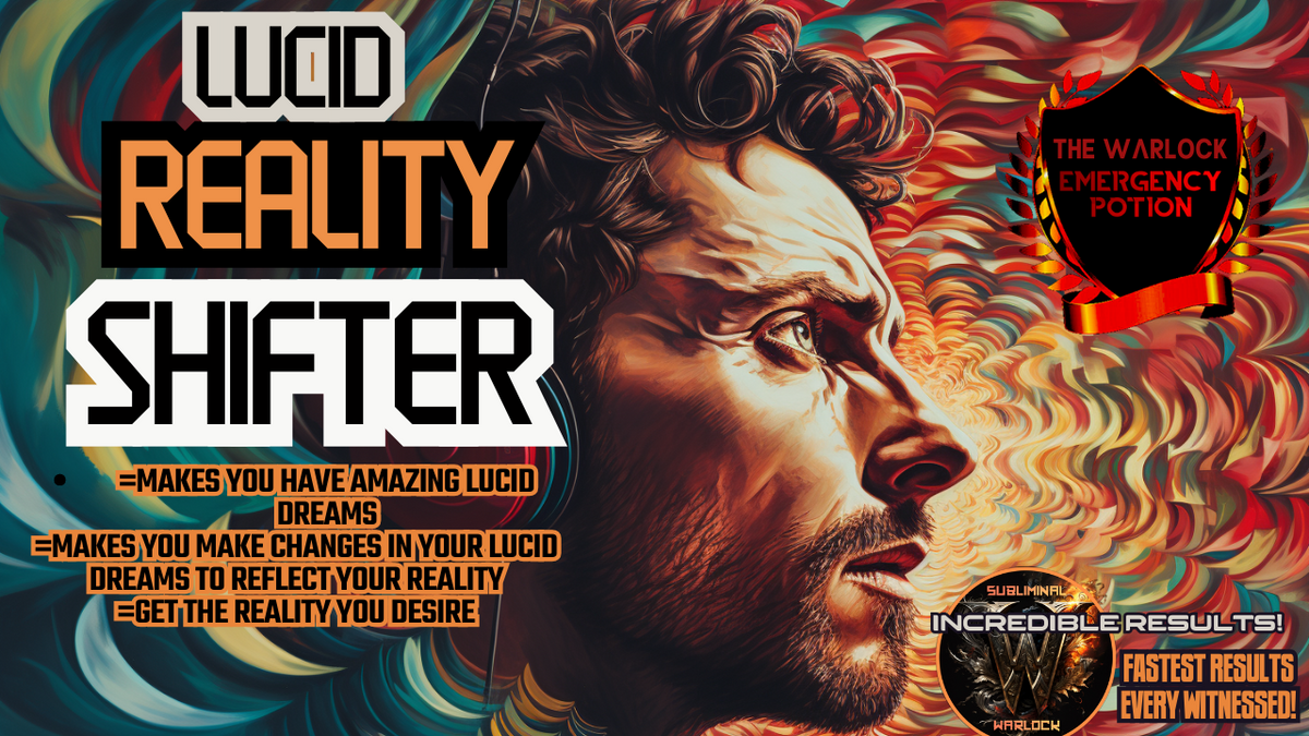 Lucid Reality Shifter (Mind Blowing Results!) Subliminal Warlock