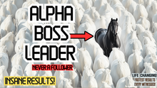Load image into Gallery viewer, Leader-Alpha-Boss-Enhanced Success Intuition (They Follow the Crowd - YOU DON'T!)
