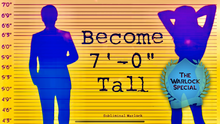 Load image into Gallery viewer, Become 7ft Tall Naturally! How to become Super tall! - Subliminal Warlock