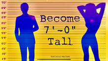 Load image into Gallery viewer, Become 7ft Tall Naturally! How to become Super tall! - Subliminal Warlock