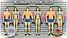 Load image into Gallery viewer, Become a Mesomorph + Grow Taller - Programmed Audio - Subliminal Warlock