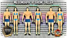 Load image into Gallery viewer, Become a Mesomorph + Grow Taller - Programmed Audio - Subliminal Warlock