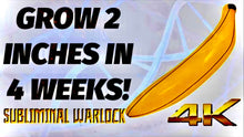 Load image into Gallery viewer, GROW 2 INCHES IN 4 WEEKS! MALE ENHANCEMENT - BINAURAL BEATS SUBLIMINAL
