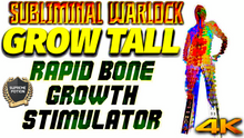 Load image into Gallery viewer, Grow Tall Fast! Super Rapid Bone Growth Stimulator! Subliminal Warlock!