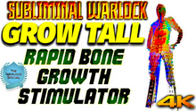 Load image into Gallery viewer, Grow Tall Fast! Super Rapid Bone Growth Stimulator! Subliminal Warlock!