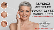 Load image into Gallery viewer, Reverse Facial Wrinkles, Frown Lines and Sagging Skin - Anti Aging COMBO