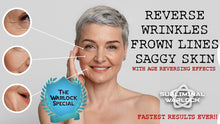 Load image into Gallery viewer, Reverse Facial Wrinkles, Frown Lines and Sagging Skin - Anti Aging COMBO