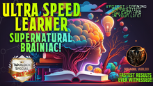 Load image into Gallery viewer, Become A Ultra Speed Learner - Supernatural Brainiac!
