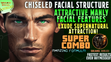 Load image into Gallery viewer, Get A Chiseled Facial Structure (Attractive Manly Facial Features) + Exude Supernatural Attraction!
