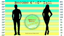 Load image into Gallery viewer, BECOME 6&#39; 0&quot; TALL FAST | Original Classic Revitalized ✨
