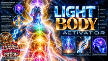 Load image into Gallery viewer, LIGHT BODY ACTIVATOR - Energetic Body Awakening + Higher Consciousness + Aura Expansion + Spiritual Ascension
