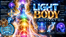 Load image into Gallery viewer, LIGHT BODY ACTIVATOR - Energetic Body Awakening + Higher Consciousness + Aura Expansion + Spiritual Ascension
