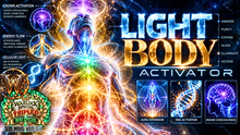 Load image into Gallery viewer, LIGHT BODY ACTIVATOR - Energetic Body Awakening + Higher Consciousness + Aura Expansion + Spiritual Ascension
