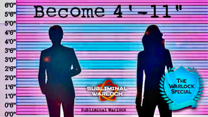Become 4'-11" Tall (Get Shorter or Taller - Subliminal Hypnosis Binaural Beat Monaural Beat Frequency Meditation Potion - Subliminal Warlock