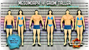 Become a Mesomorph + Grow Taller - Programmed Audio - Subliminal Warlock