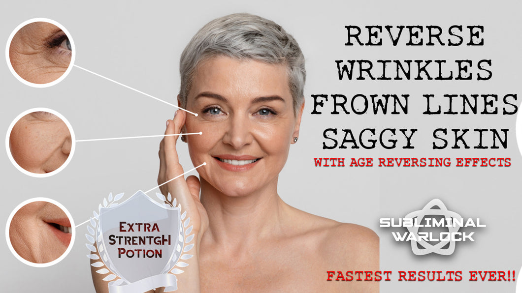 Reverse Facial Wrinkles, Frown Lines and Sagging Skin - Anti Aging COMBO