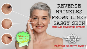Reverse Facial Wrinkles, Frown Lines and Sagging Skin - Anti Aging COMBO