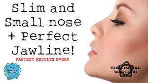 Get a Slim and Small Nose + Perfect Jawline COMBO - (Fastest Results Ever)