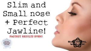 Get a Slim and Small Nose + Perfect Jawline COMBO - (Fastest Results Ever)